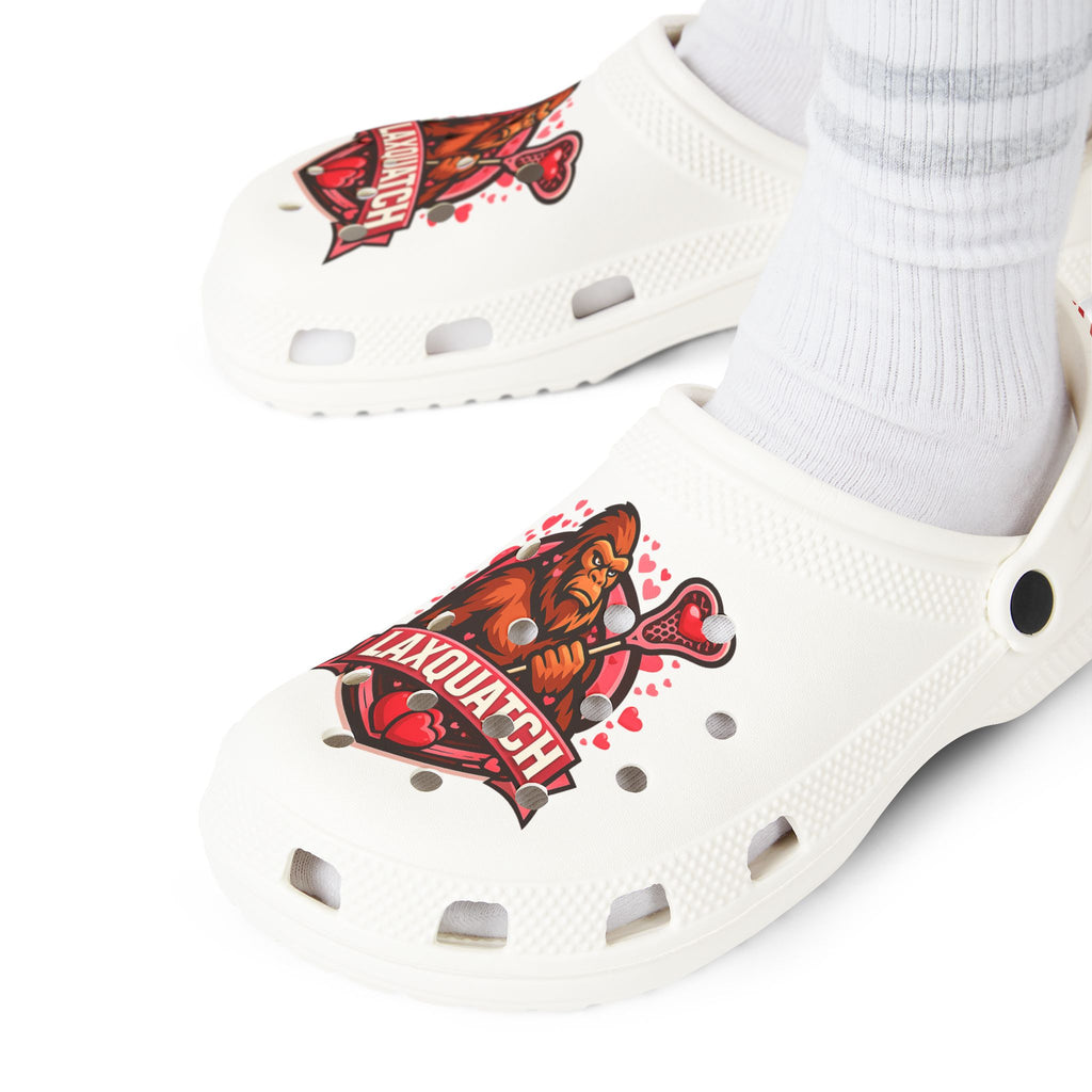 Laxquatch® Valentine’s Graphic Clogs