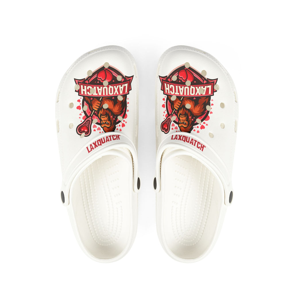 Laxquatch® Valentine’s Graphic Clogs